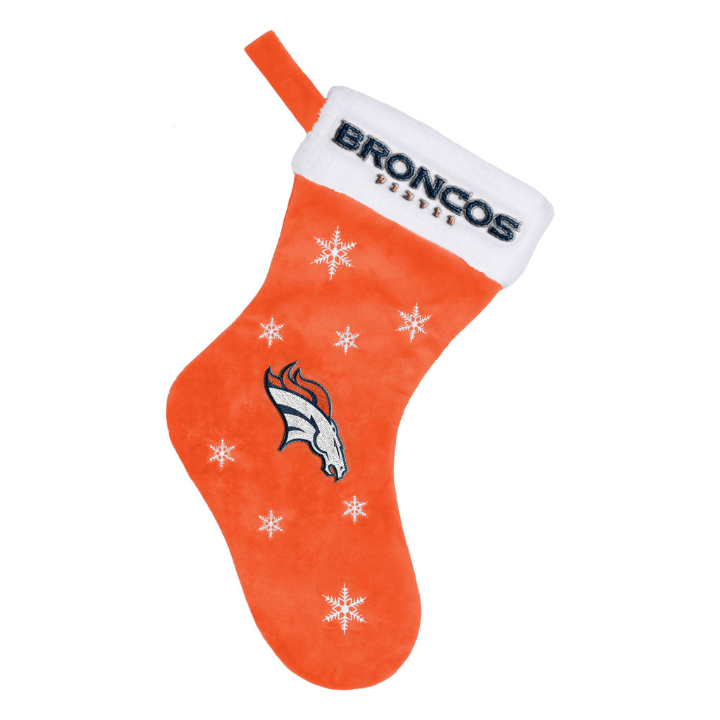 NFL Denver Broncos FOCO Embroidered Stocking