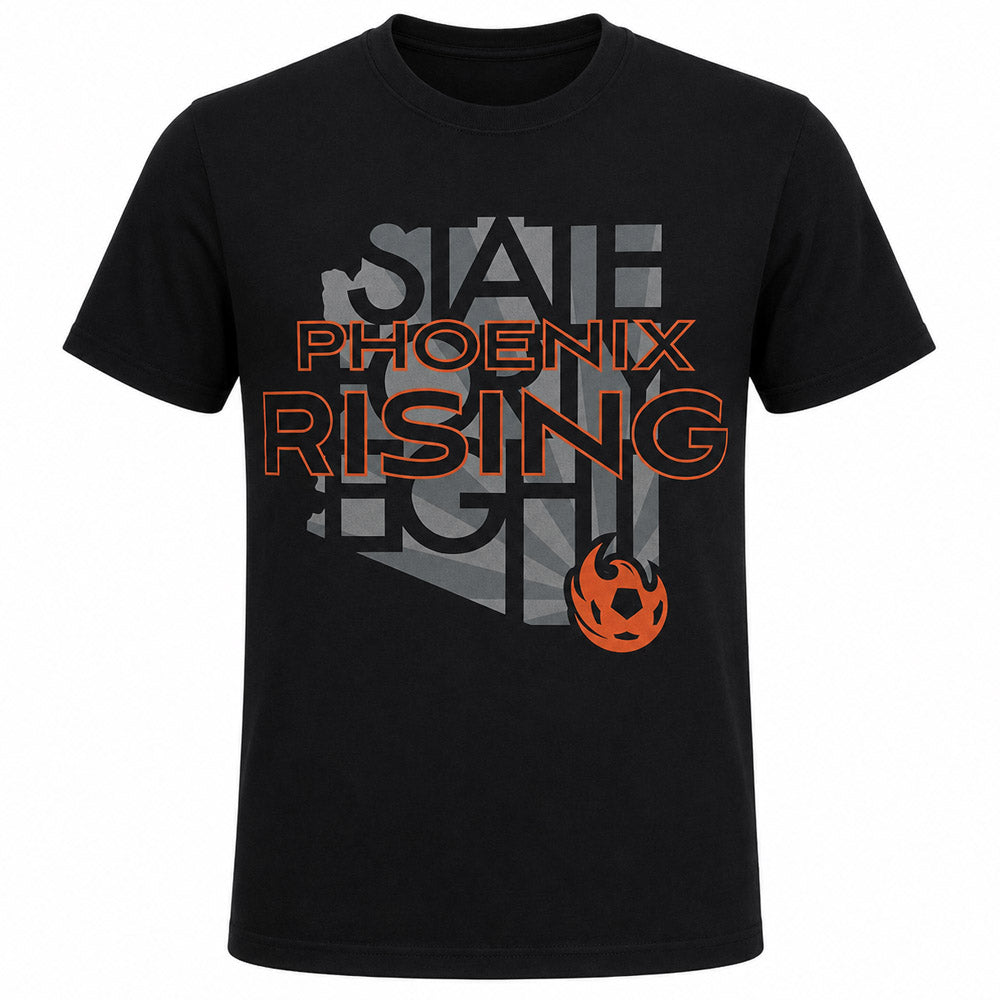 Phoenix Rising State Forty Eight Youth Sun T-Shirt - Black