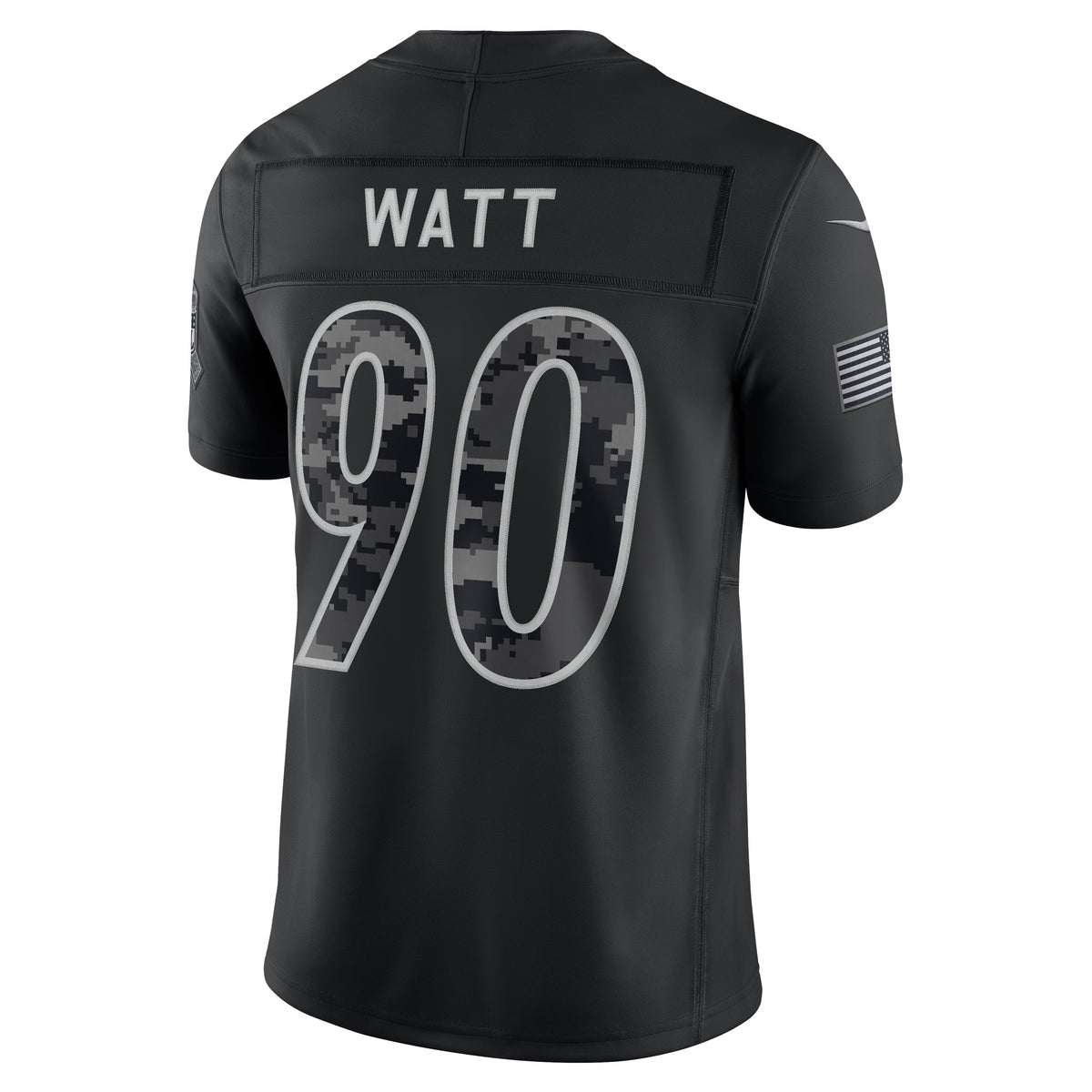 NFL Pittsburgh Steelers TJ Watt Nike 2026 Salute to Service Limited Jersey- Black