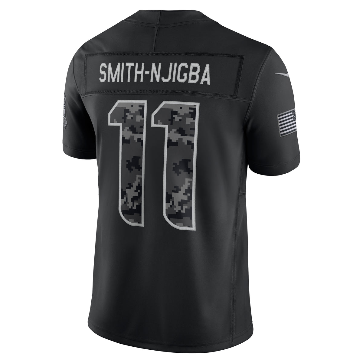NFL Seattle Seahawks Jaxon Smith-Njigba Nike 2026 Salute to Service Limited Jersey- Black