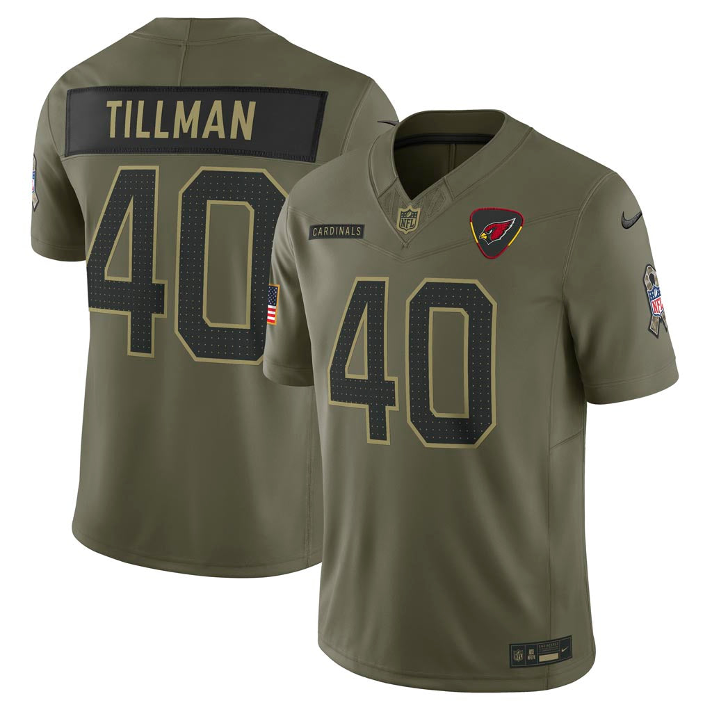 NFL Arizona Cardinals Pat Tillman Nike 2025 Salute to Service Limited Jersey - Green