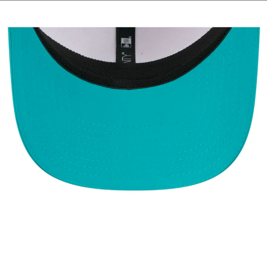 NFL Miami Dolphins New Era 2025 Training 9SEVENTY Stretch Snap Hat - White