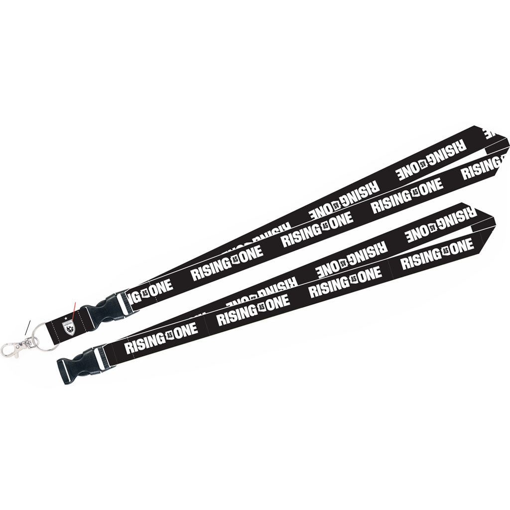 Phoenix Rising WinCraft As 1 Black & White With Star Lanyard - Black