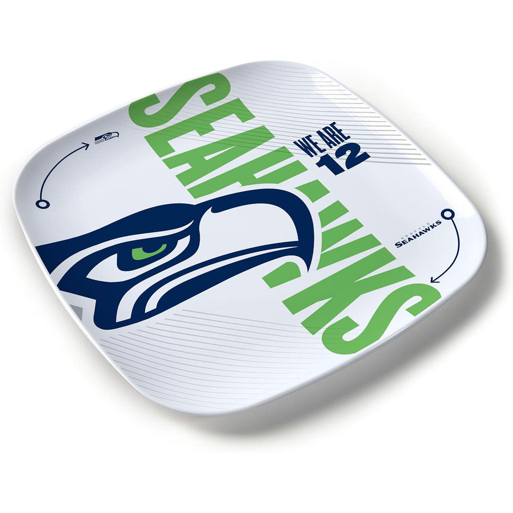 NFL Seattle Seahawks YouTheFan Dinner Plate