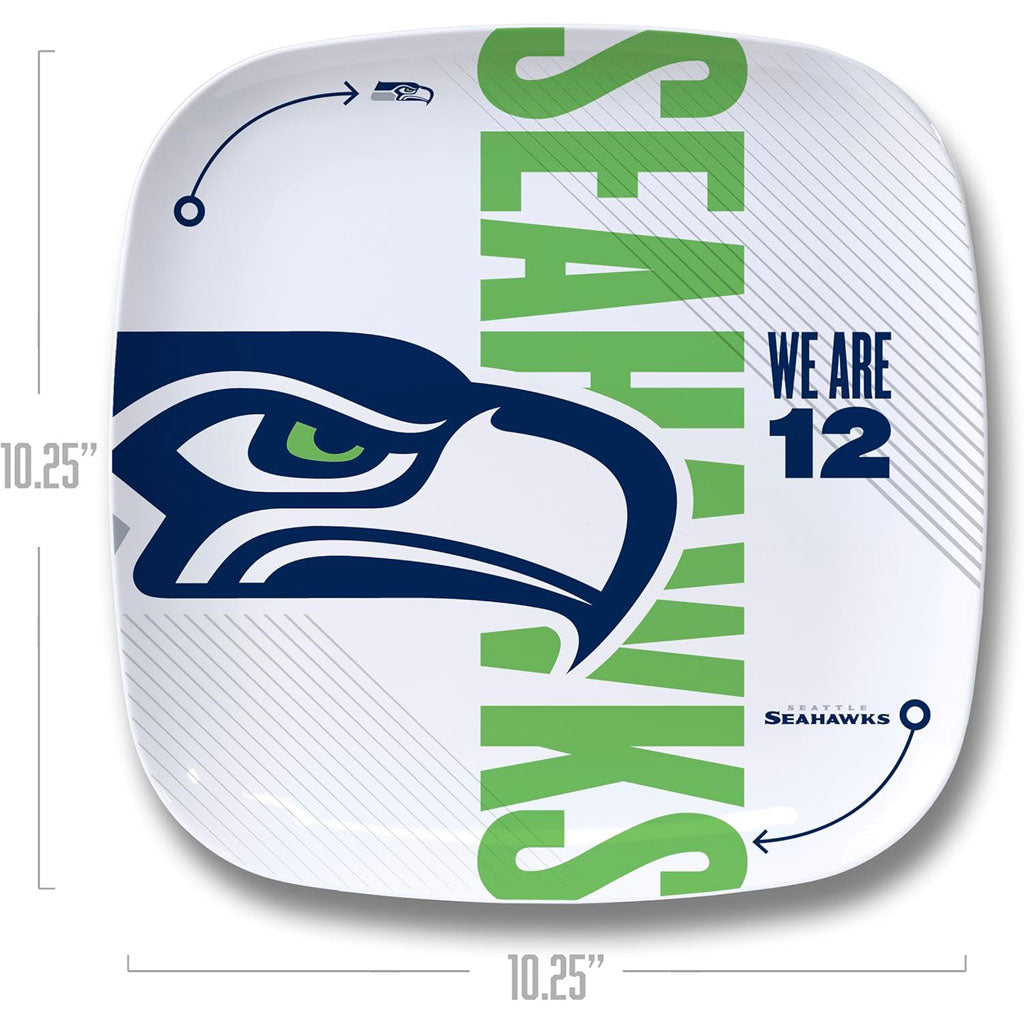 NFL Seattle Seahawks YouTheFan Dinner Plate