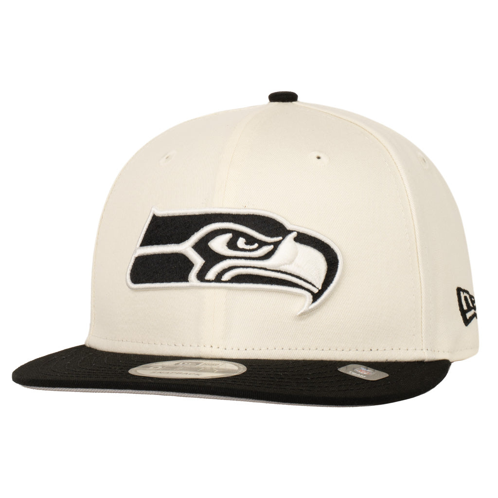 NFL Seattle Seahawks New Era Classified Two-Tone 9FIFTY Snapback Hat- Cream