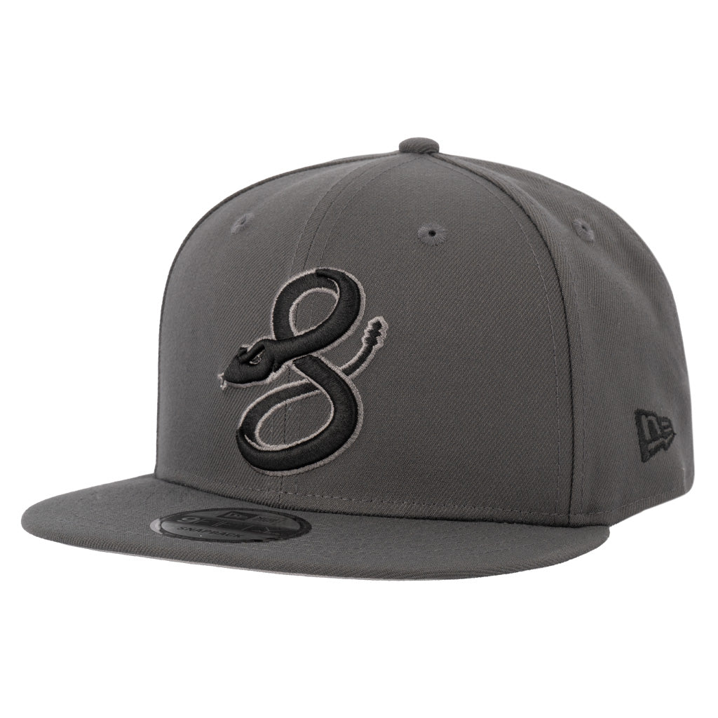 MLB Arizona Diamondbacks New Era Gray Prestige 9FIFTY Snapback Hat - Graphite