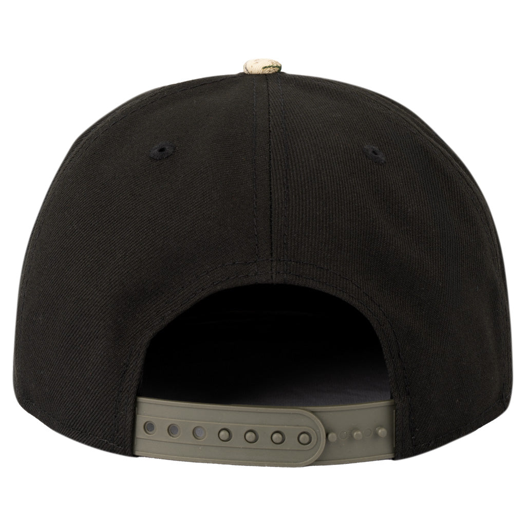 NFL San Francisco 49ers New Era Two-Tone Real Tree Shadow 9FIFTY Snapback Hat - Black