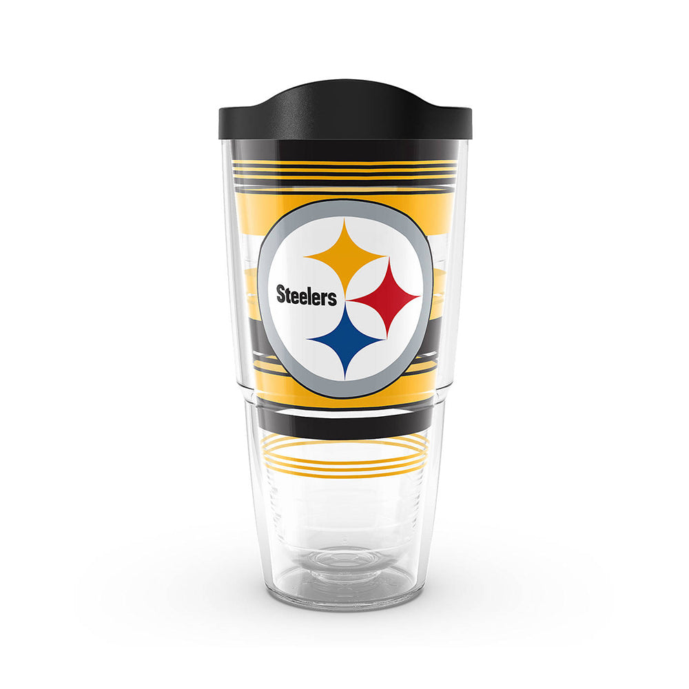 NFL Pittsburgh Steelers Tervis 24oz Hype Stripes Travel Tumbler
