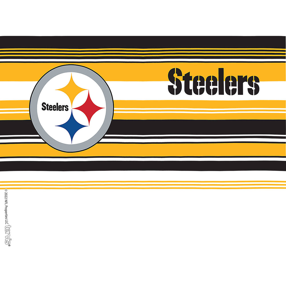NFL Pittsburgh Steelers Tervis 24oz Hype Stripes Travel Tumbler