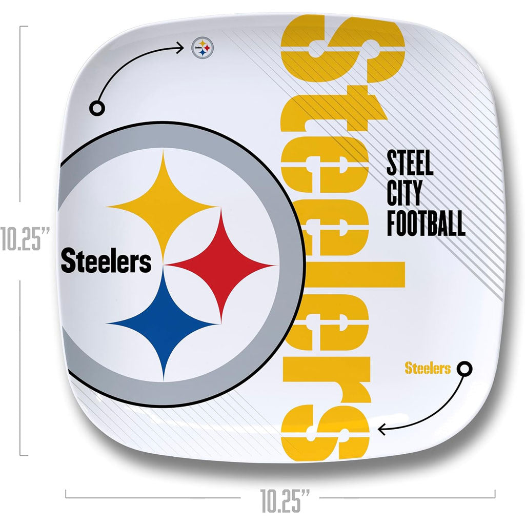 NFL Pittsburgh Steelers YouTheFan Dinner Plate