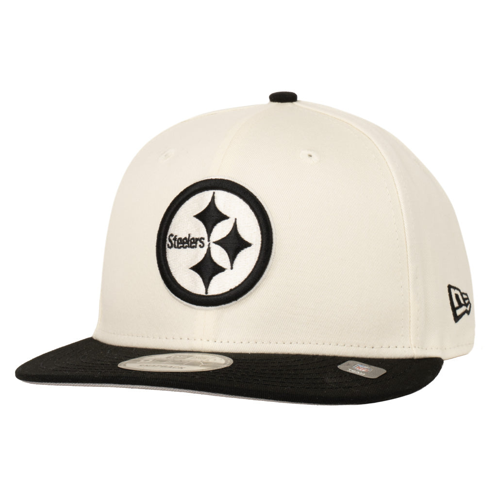 NFL Pittsburgh Steelers New Era Classified Two-Tone 9FIFTY Snapback Hat- Cream