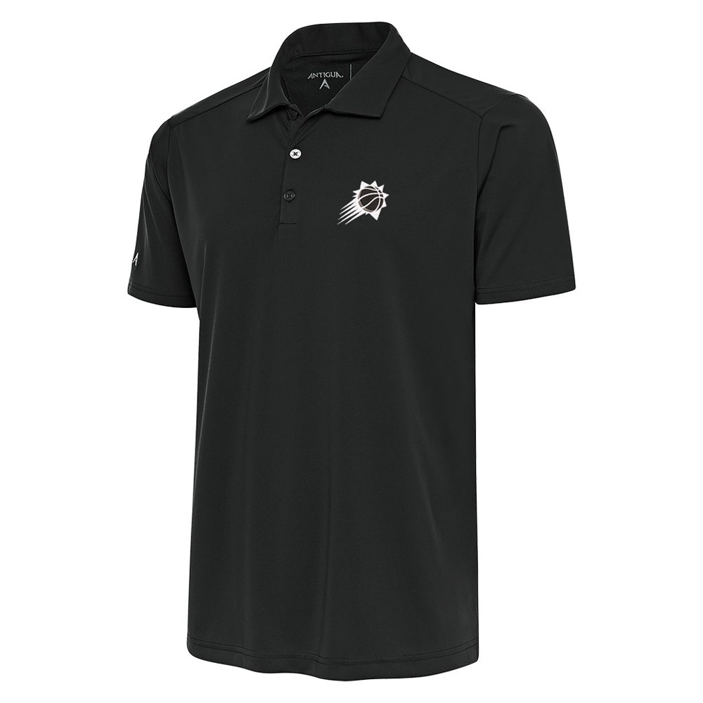 NBA Phoenix Suns Antigua White Tonal Logo Tribute Polo