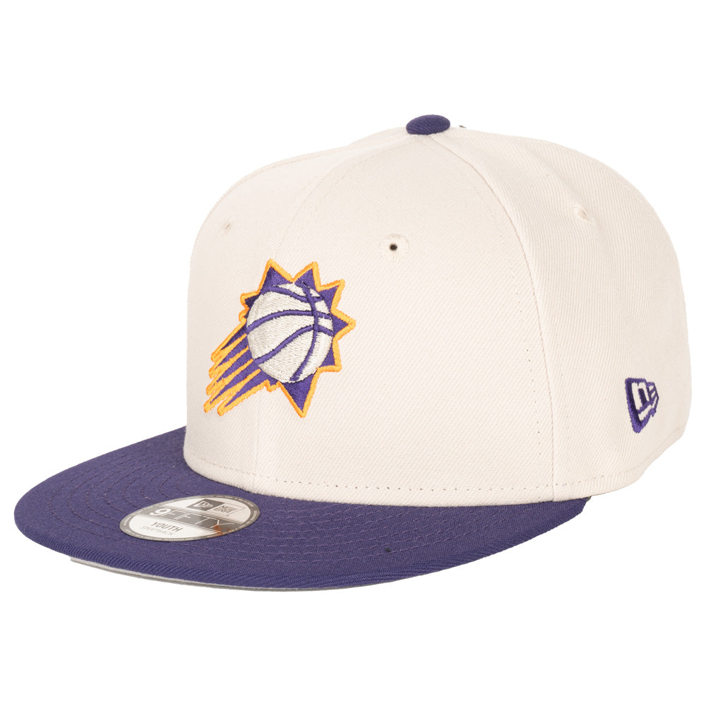 NBA Phoenix Suns Youth New Era Two-Tone Stone 9FIFTY Snapback Hat