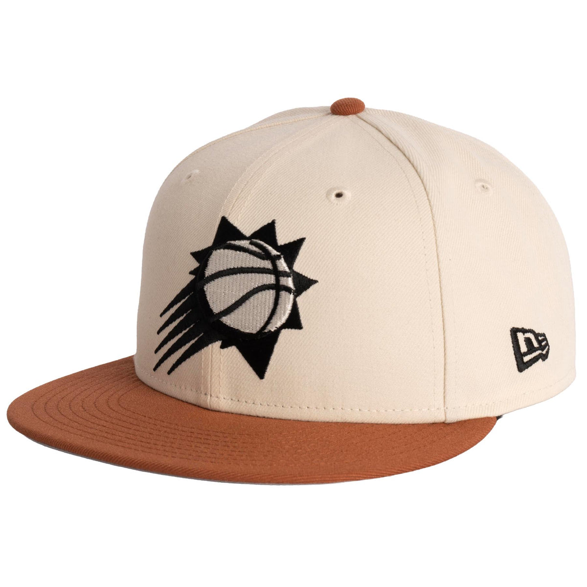 NBA Phoenix Suns New Era Fieldstone 9FIFTY Snapback Hat- Light Cream