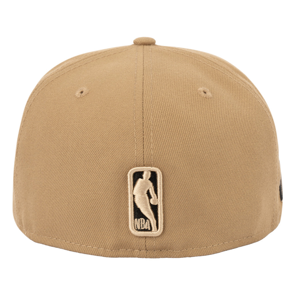 NBA Phoenix Suns New Era Mocha 59FIFTY Fitted Hat - Khaki