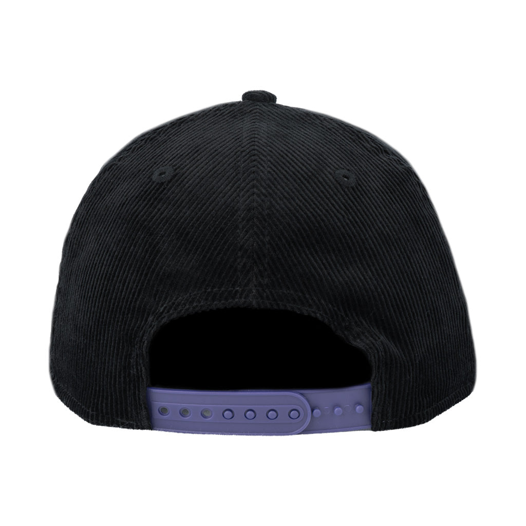 NBA Phoenix Suns New Era All Corduroy 9FIFTY A-Frame Snapback Hat - Black