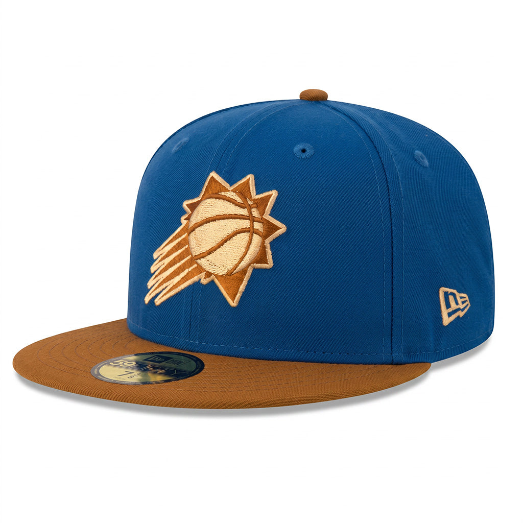 NBA Phoenix Suns New Era Rodeo 59FIFTY Fitted Hat- Blue