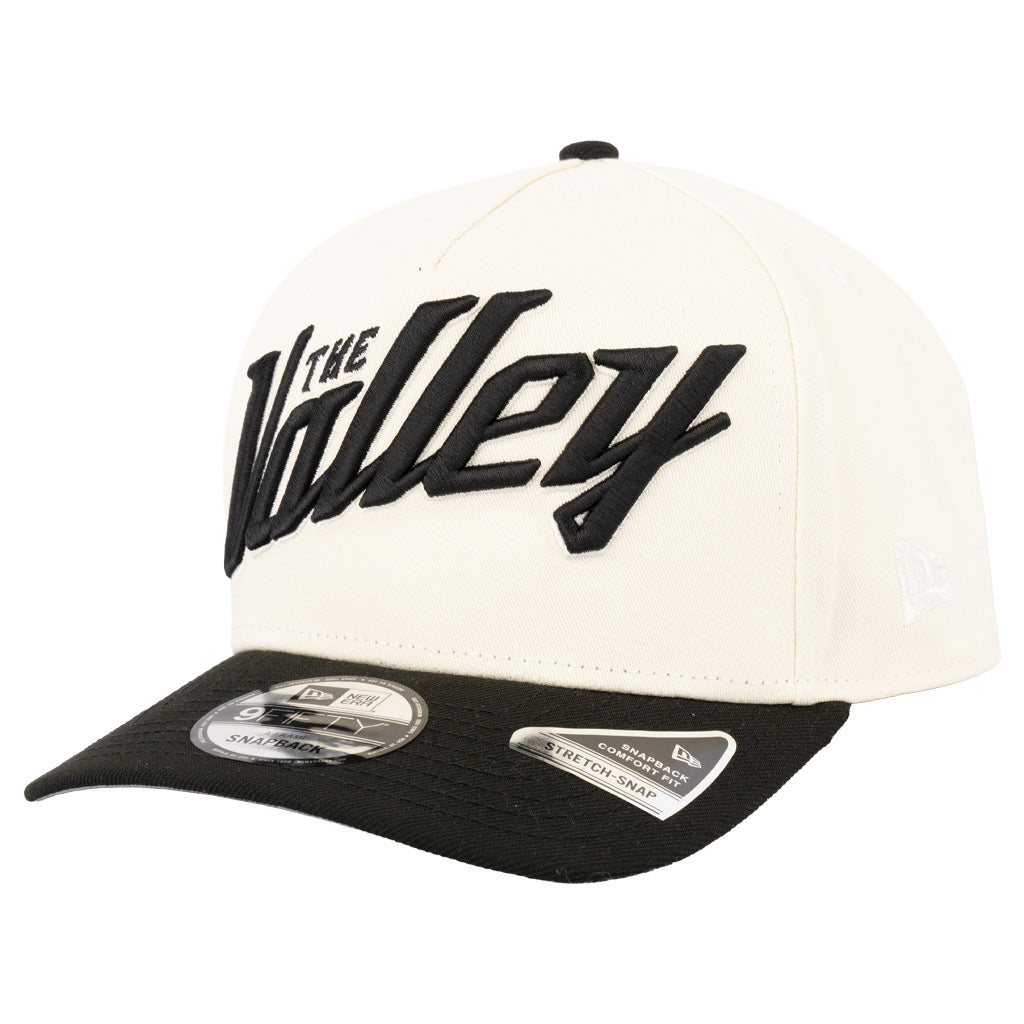 NBA Phoenix Suns New Era Two-Tone Classified 9FIFTY A-Frame Snapback Hat - Cream