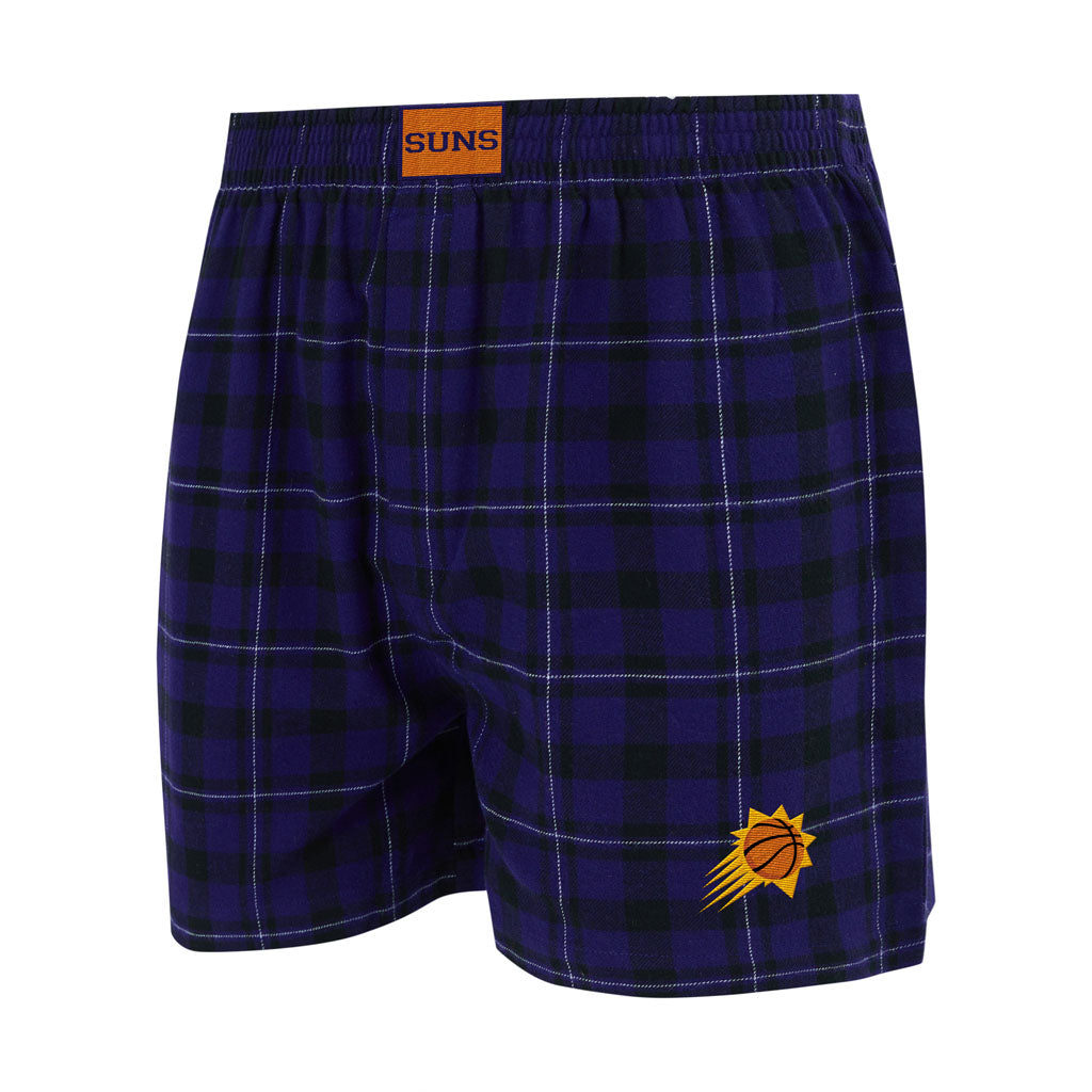 NBA Phoenix Suns Concepts Sport Hawthorn Boxer Shorts - Purple