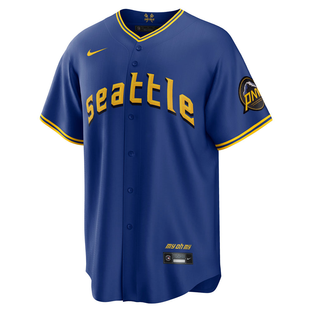 MLB Seattle Mariners Nike City Connect Replica Jersey