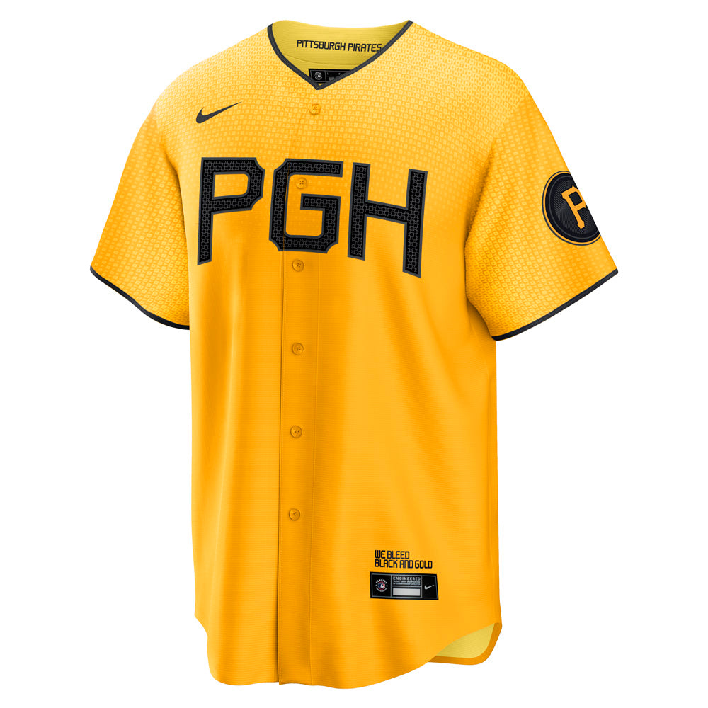 MLB Pittsburgh Pirates Nike City Connect Replica Jersey