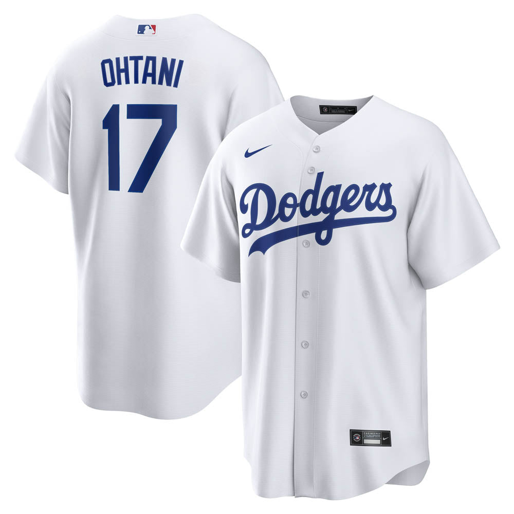 MLB Los Angeles Dodgers Shohei Ohtani Nike Official Home Replica Jersey