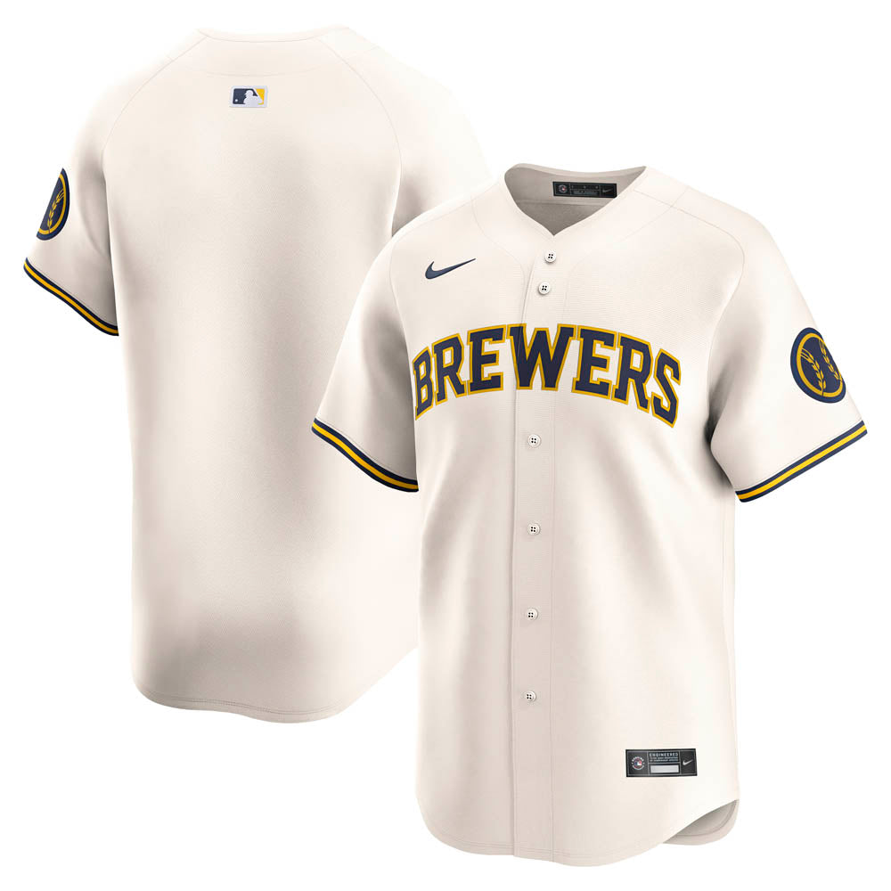 MLB Milwaukee Brewers Nike Home Limited Jersey
