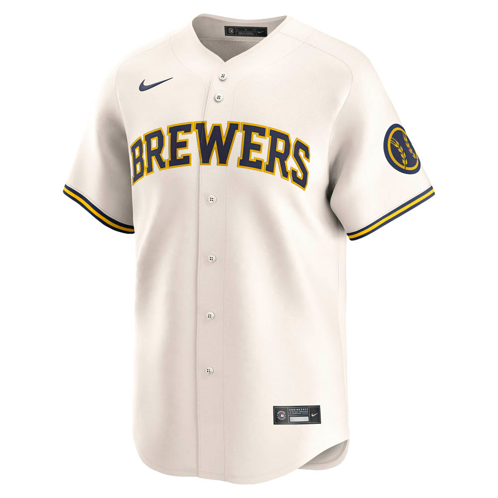 MLB Milwaukee Brewers Nike Home Limited Jersey