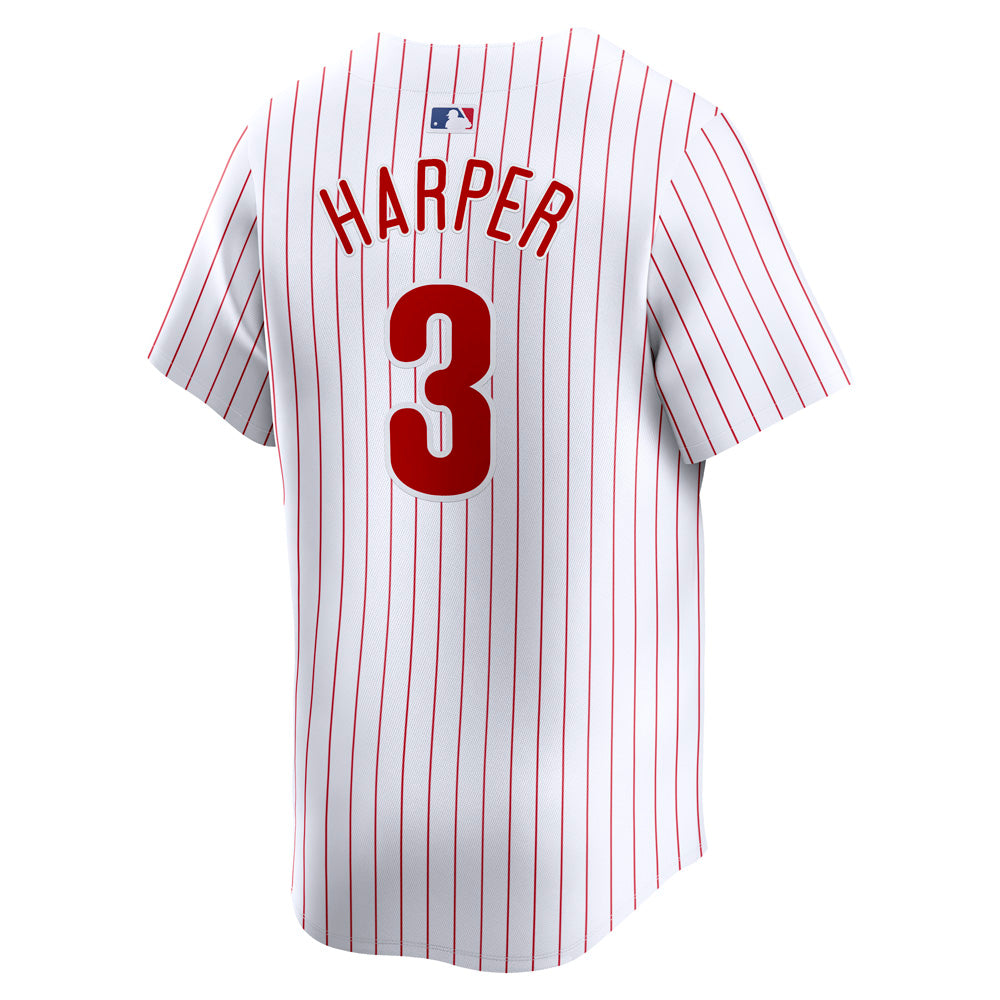 MLB Philadelphia Phillies Bryce Harper Nike Home Limited Jersey