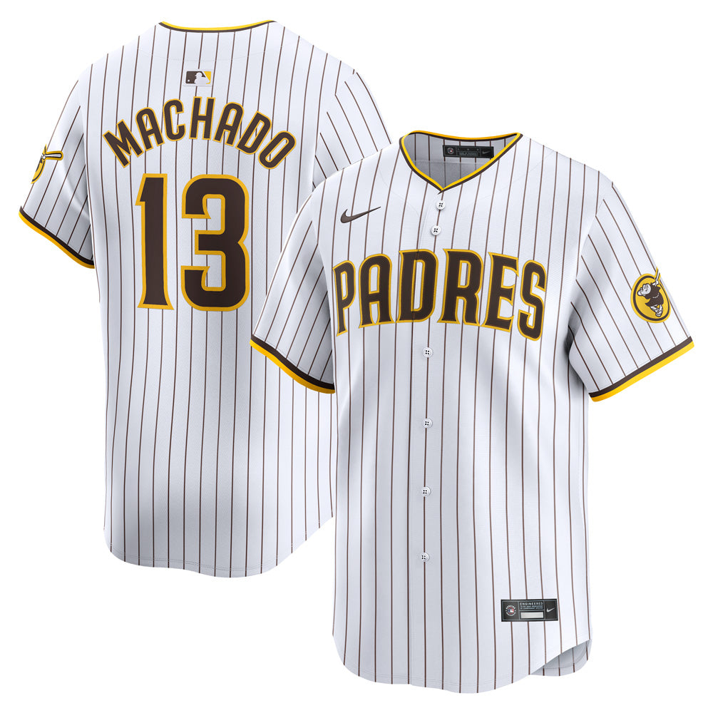 MLB San Diego Padres Manny Machado Nike Home Limited Jersey