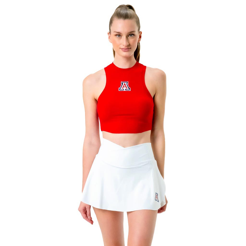 NCAA Arizona Wildcats Women's Established & Co. Timeout Tank - Red