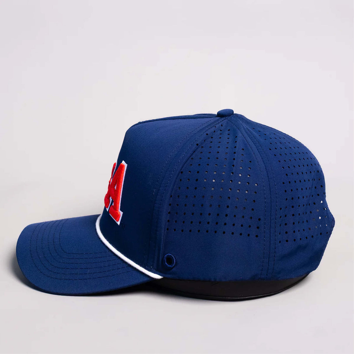 NCAA Arizona Wildcats WoodN Grail Throwback Tee Box Structured Adjustable Hat- Navy