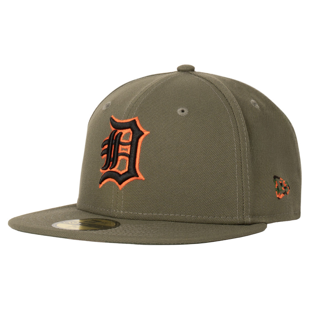 MLB Detroit Tigers New Era Hunter 59FIFTY Fitted Hat - Green