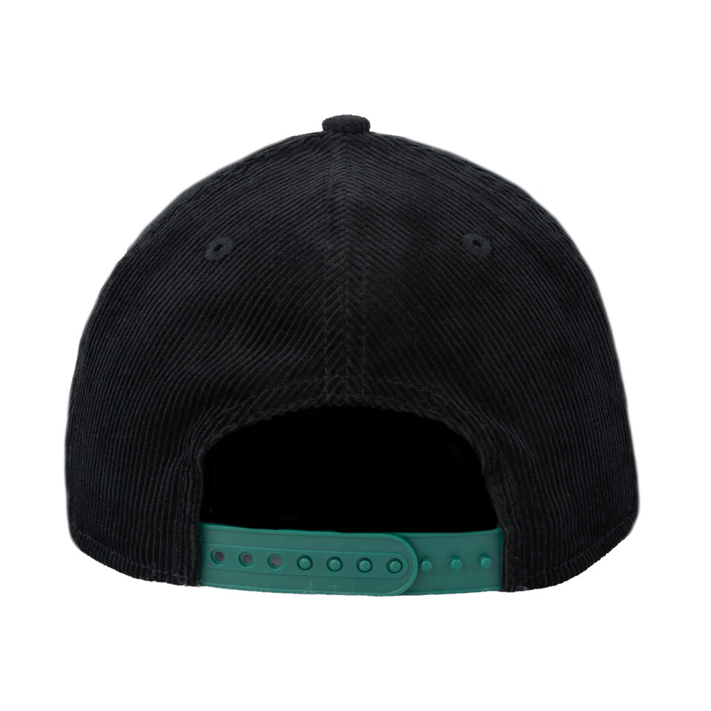 NBA Minnesota Timberwolves New Era All Corduroy 9FIFTY A-Frame Snapback Hat - Black