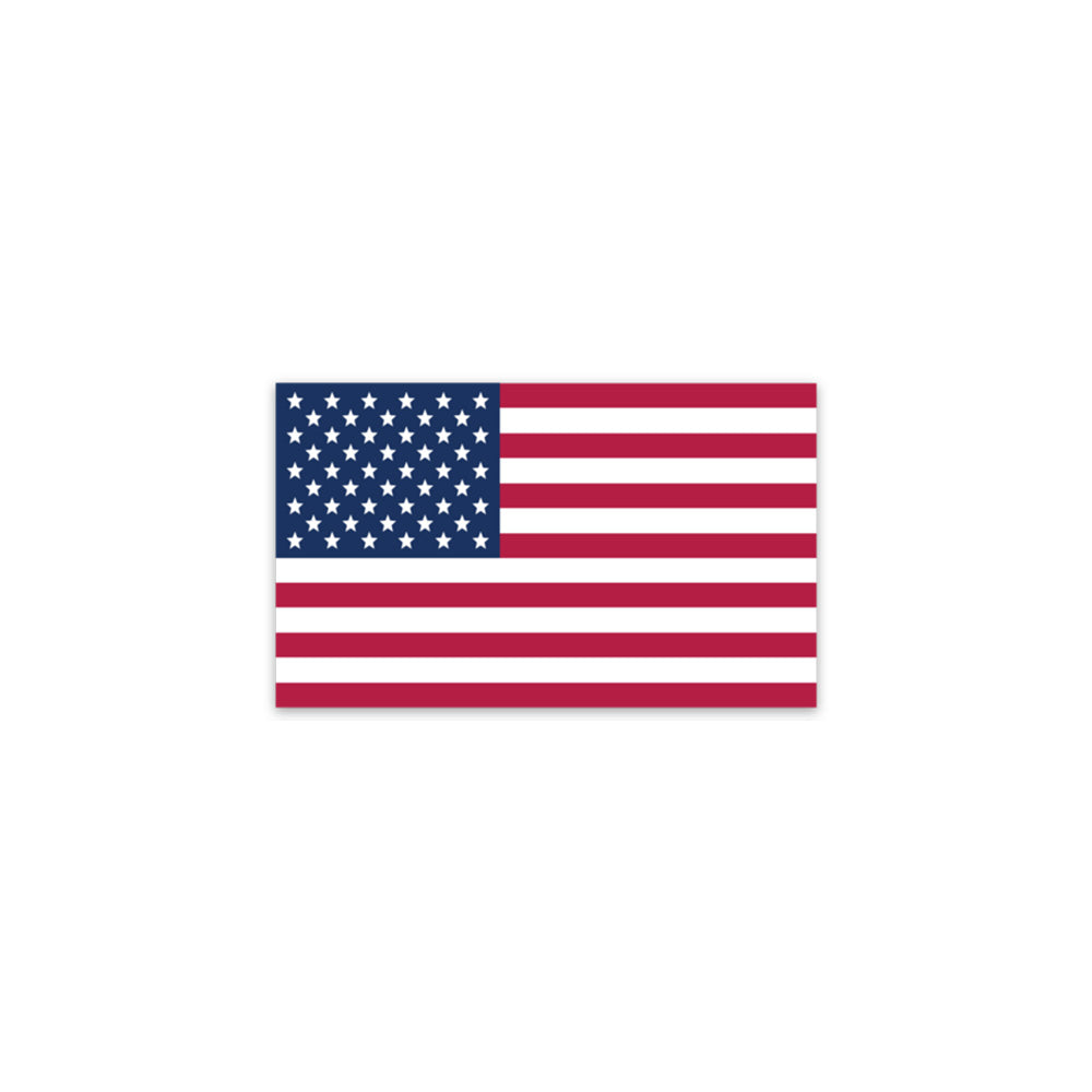 United States 3&quot; Flag Decal