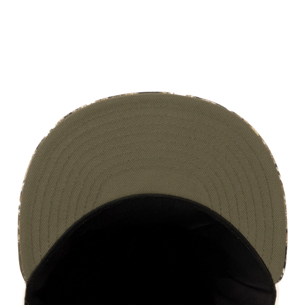 MLB Milwaukee Brewers New Era Real Tree Two-Tone 59FIFTY Fitted Hat- Cream