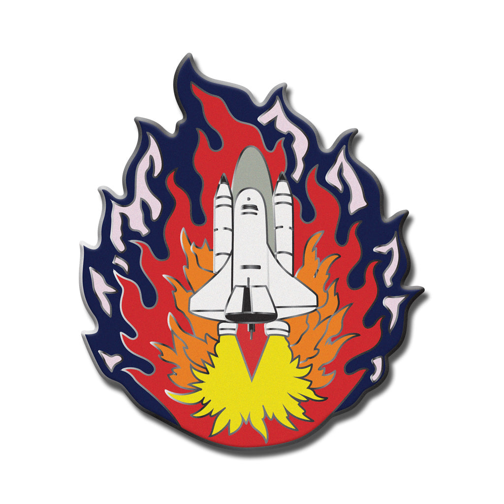 Just Sports Space Shuttle Pin