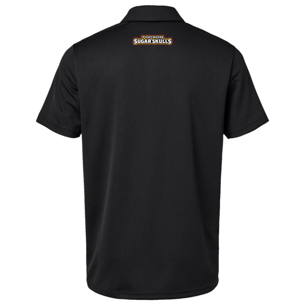 Tucson Sugar Skulls adidas Micro Piqué Polo - Black