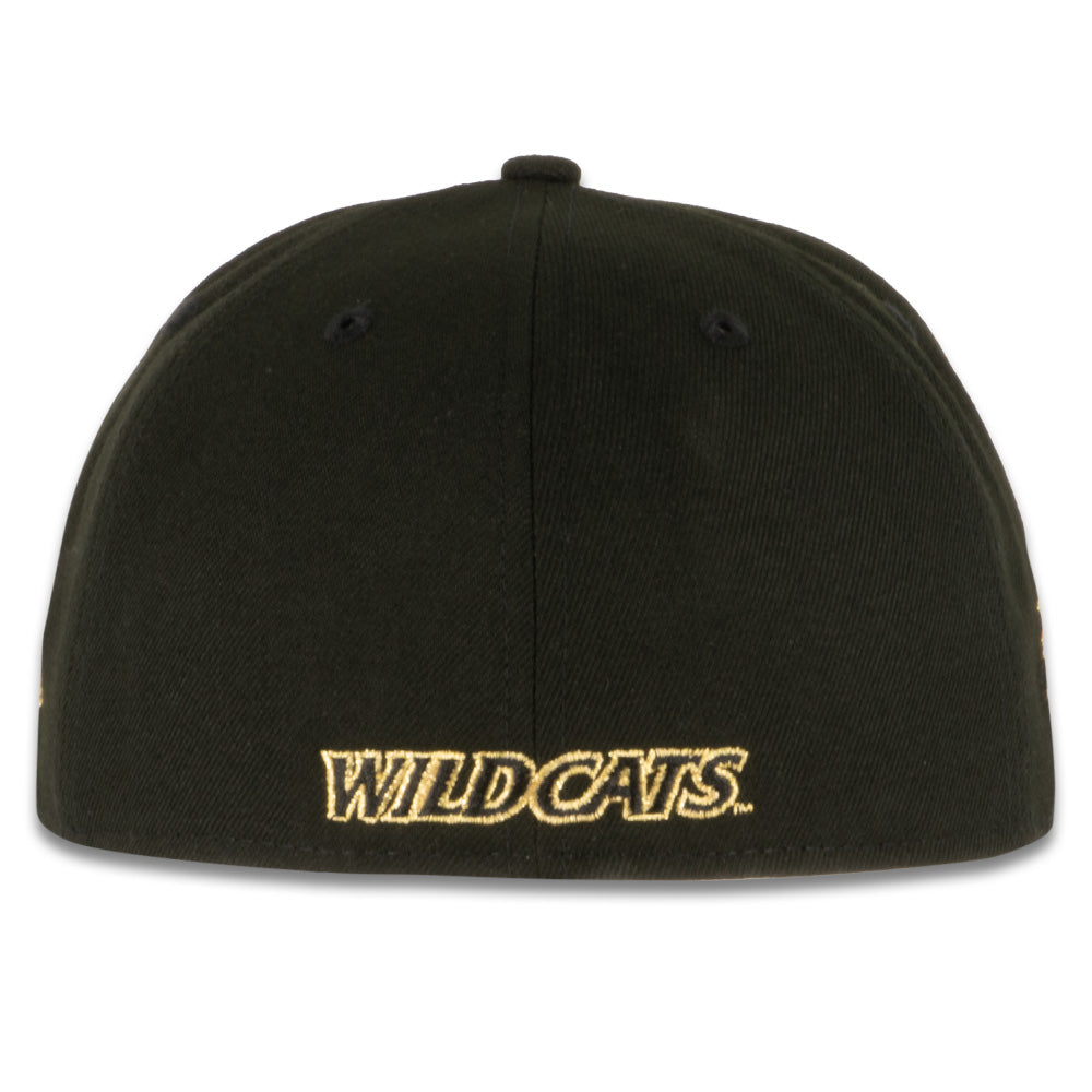 NCAA Arizona Wildcats New Era Black &amp; Gold 59FIFTY Fitted