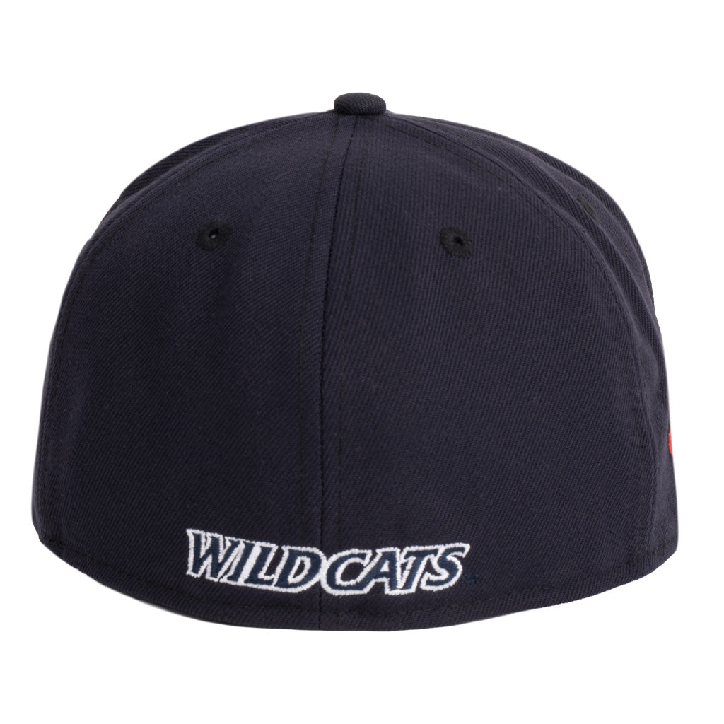 NCAA Arizona Wildcats New Era Team Under Visor 59FIFTY Fitted Hat - Navy