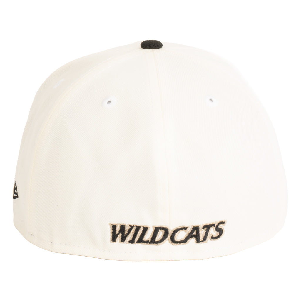 NCAA Arizona Wildcats New Era Dark Harvester 59FIFTY Fitted Hat - Cream