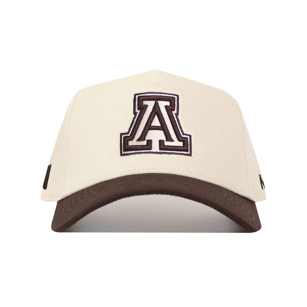 NCAA Arizona Wildcats No Rivals Espresso Structured Hat- Cream