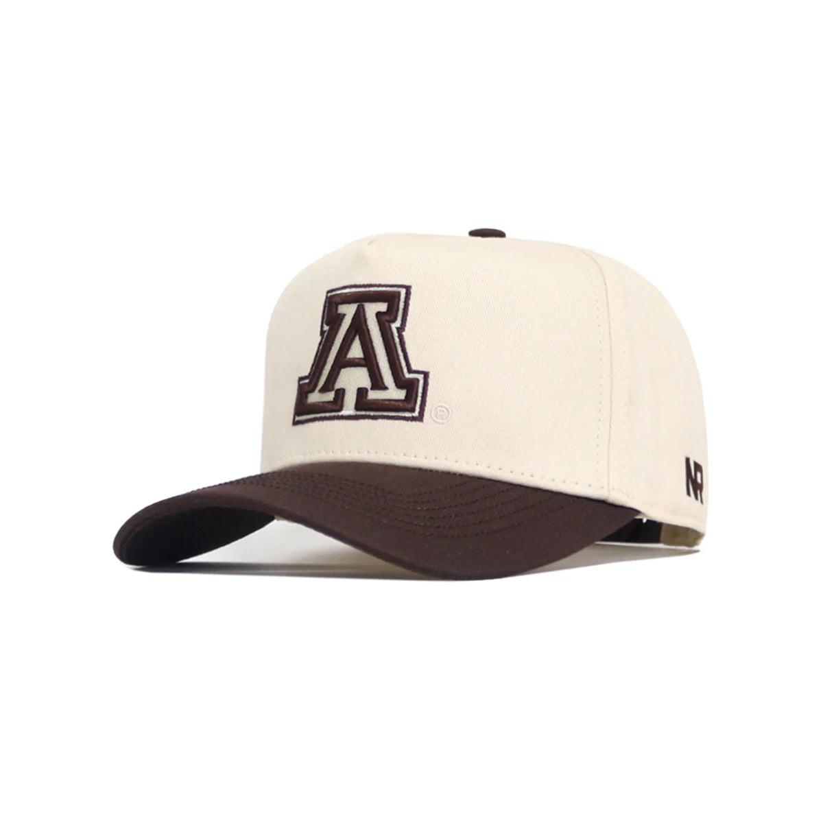 NCAA Arizona Wildcats No Rivals Espresso Structured Hat- Cream