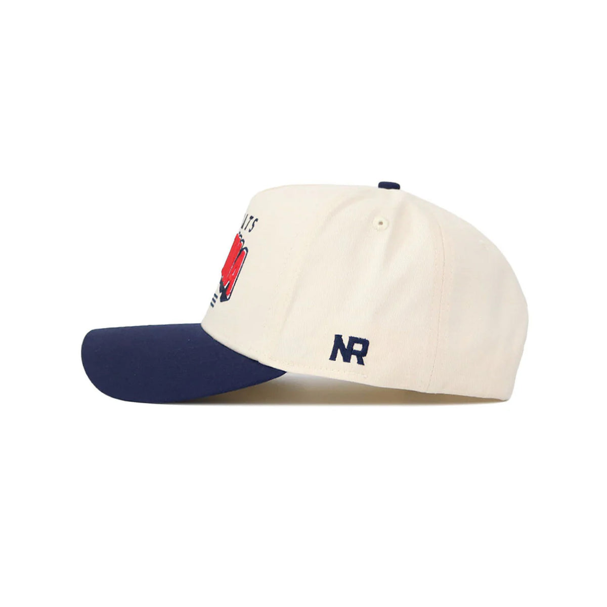 NCAA Arizona Wildcats No Rivals Letterman Structured Hat- Cream