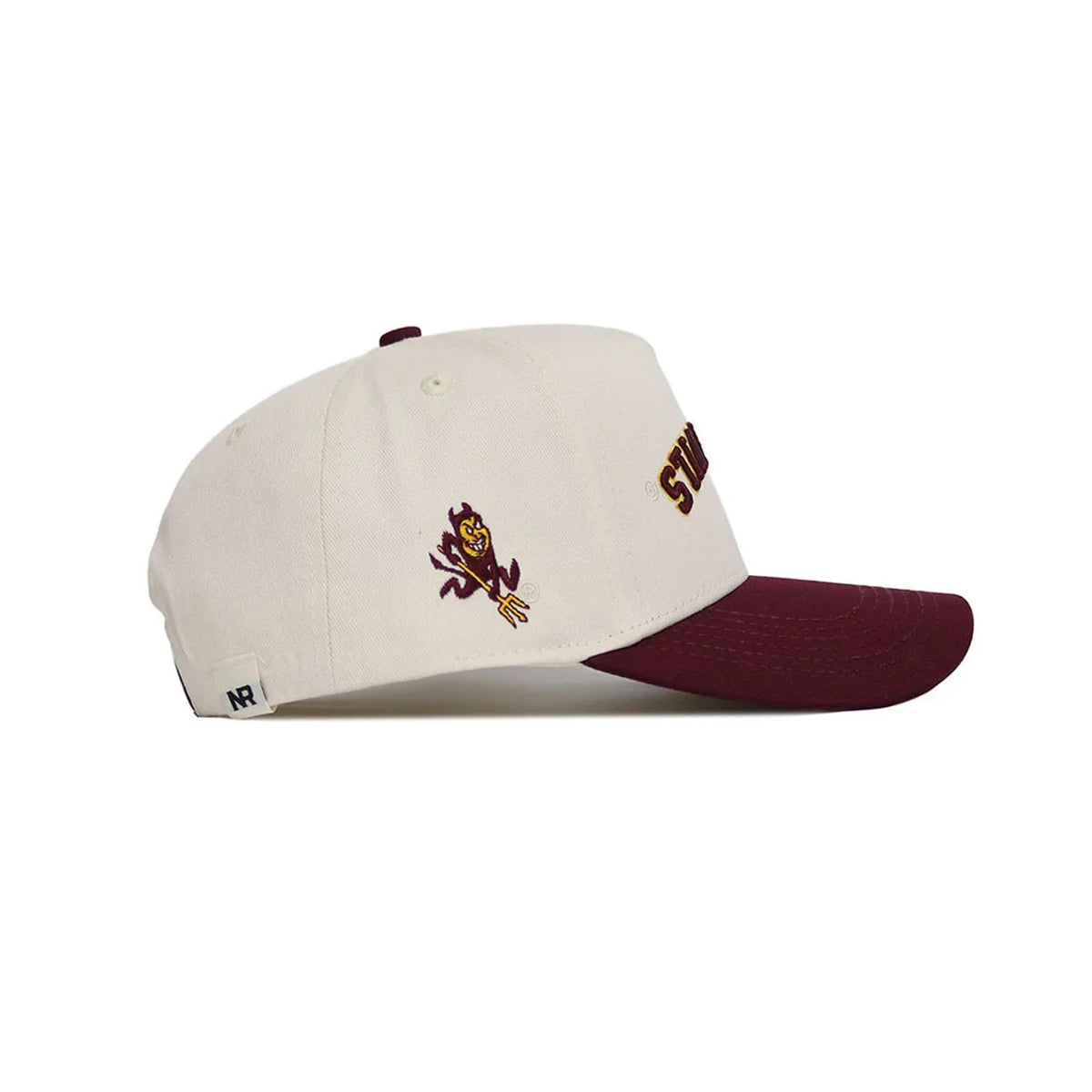 NCAA Arizona State Sun Devils No Rivals Upside Down Structured Hat- Cream