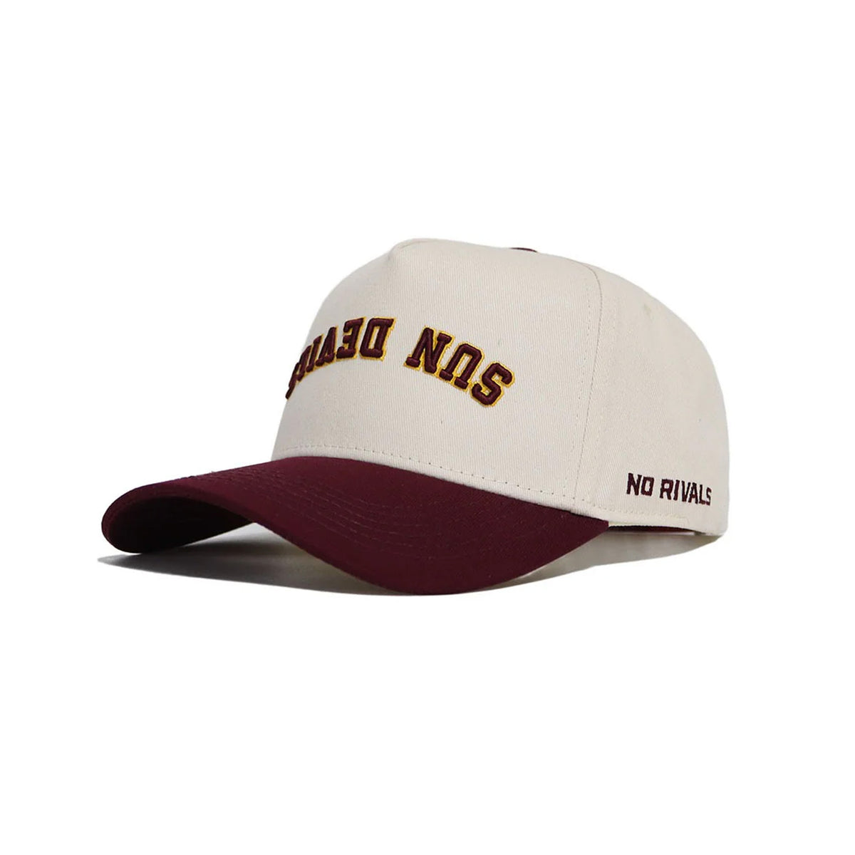NCAA Arizona State Sun Devils No Rivals Upside Down Structured Hat- Cream