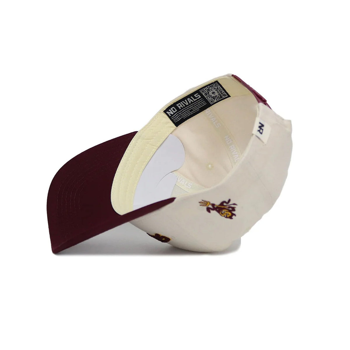 NCAA Arizona State Sun Devils No Rivals Upside Down Structured Hat- Cream
