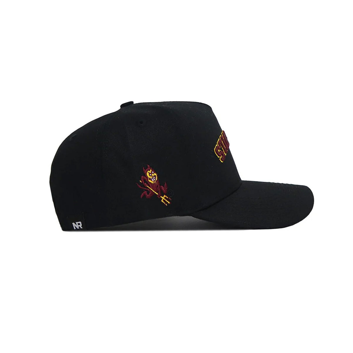 NCAA Arizona State Sun Devils No Rivals Upside Down Blackout Structured Hat- Black