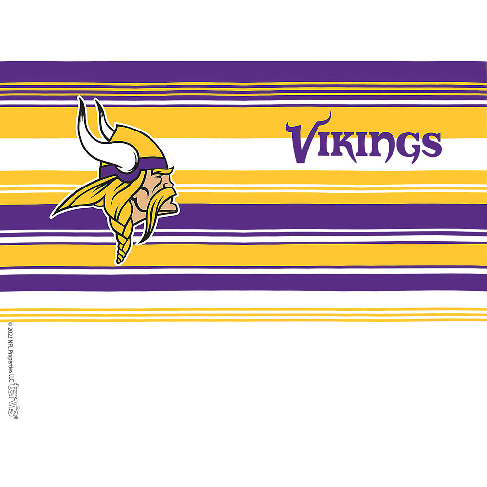 NFL Minnesota Vikings Tervis 24oz Hype Stripes Travel Tumbler